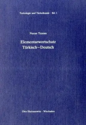 Cover: 9783447027823 | Elementarwortschatz Türkisch-Deutsch | Nuran Tezcan | Taschenbuch