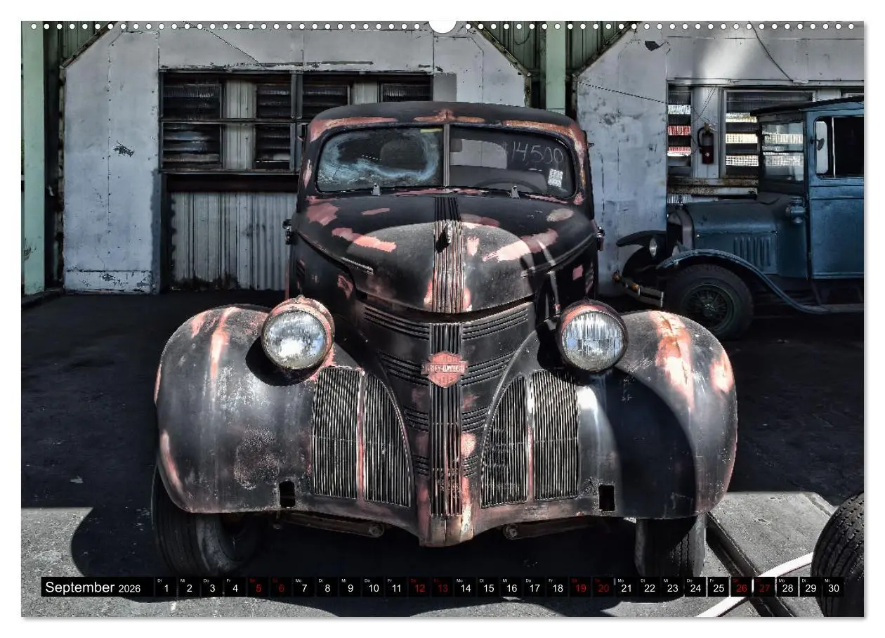 Bild: 9783457547823 | Florida Junk Cars (Wandkalender 2026 DIN A2 quer), CALVENDO...