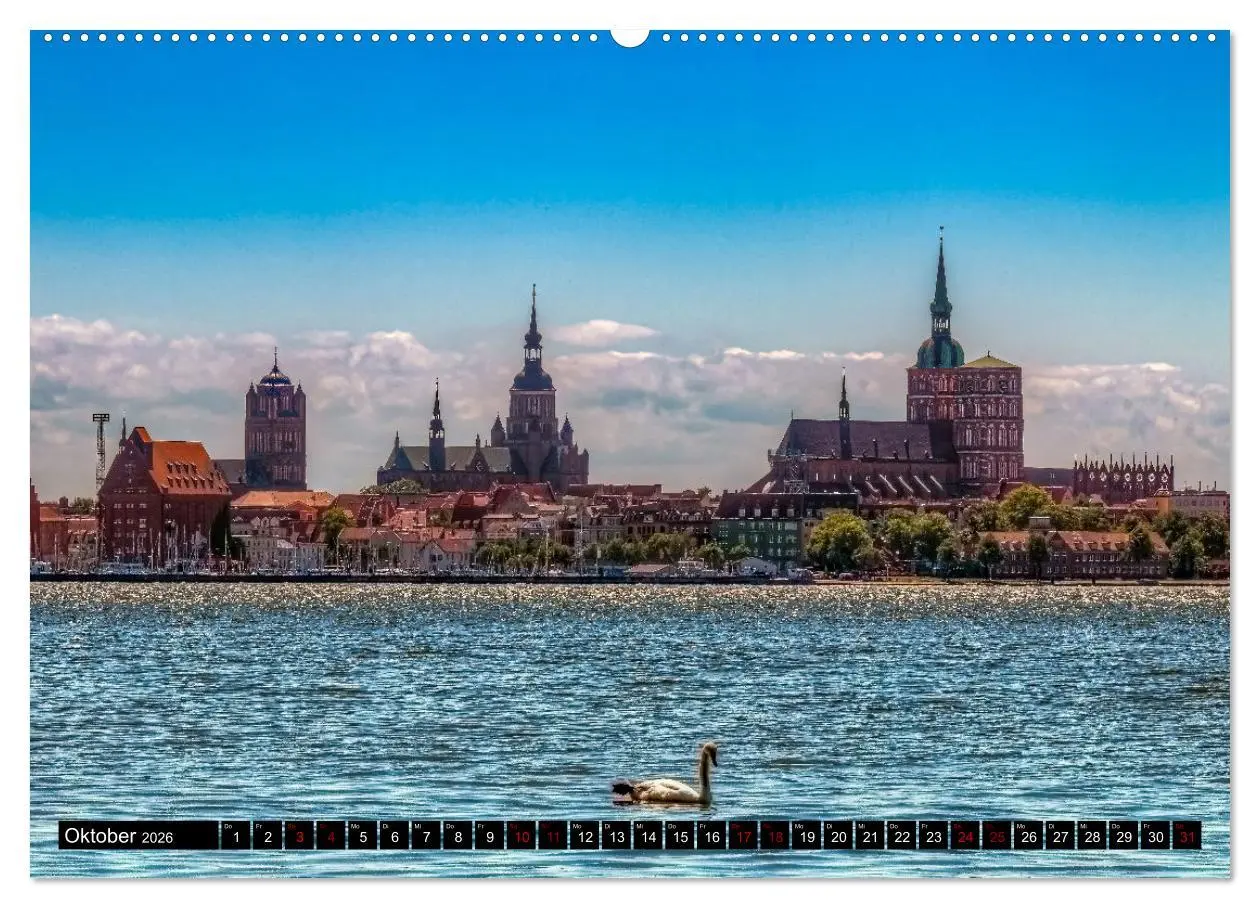 Bild: 9783457617823 | Stralsund, Eine Perle an der Ostsee (Wandkalender 2026 DIN A2...