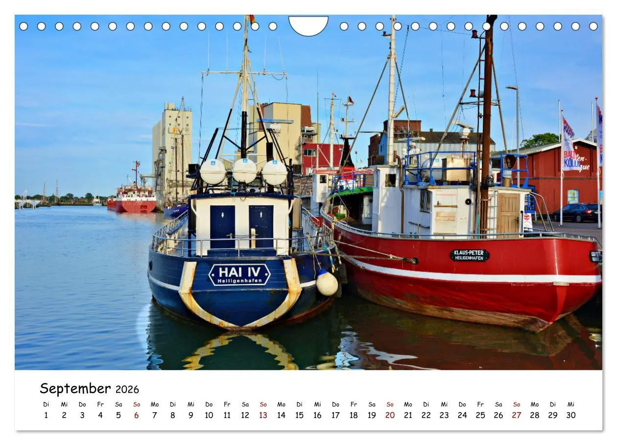 Bild: 9783457787823 | Heiligenhafenliebe (Wandkalender 2026 DIN A4 quer), CALVENDO...
