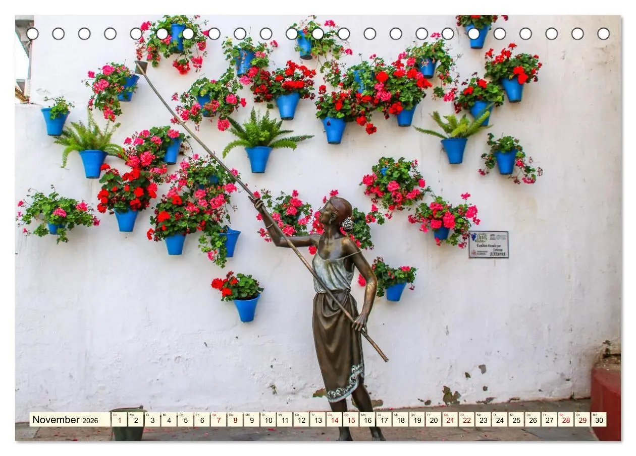 Bild: 9783457857823 | Idyllisches Andalusien (Tischkalender 2026 DIN A5 quer), CALVENDO...