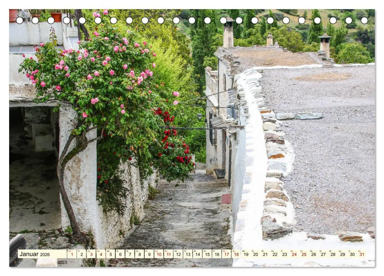 Bild: 9783457857823 | Idyllisches Andalusien (Tischkalender 2026 DIN A5 quer), CALVENDO...