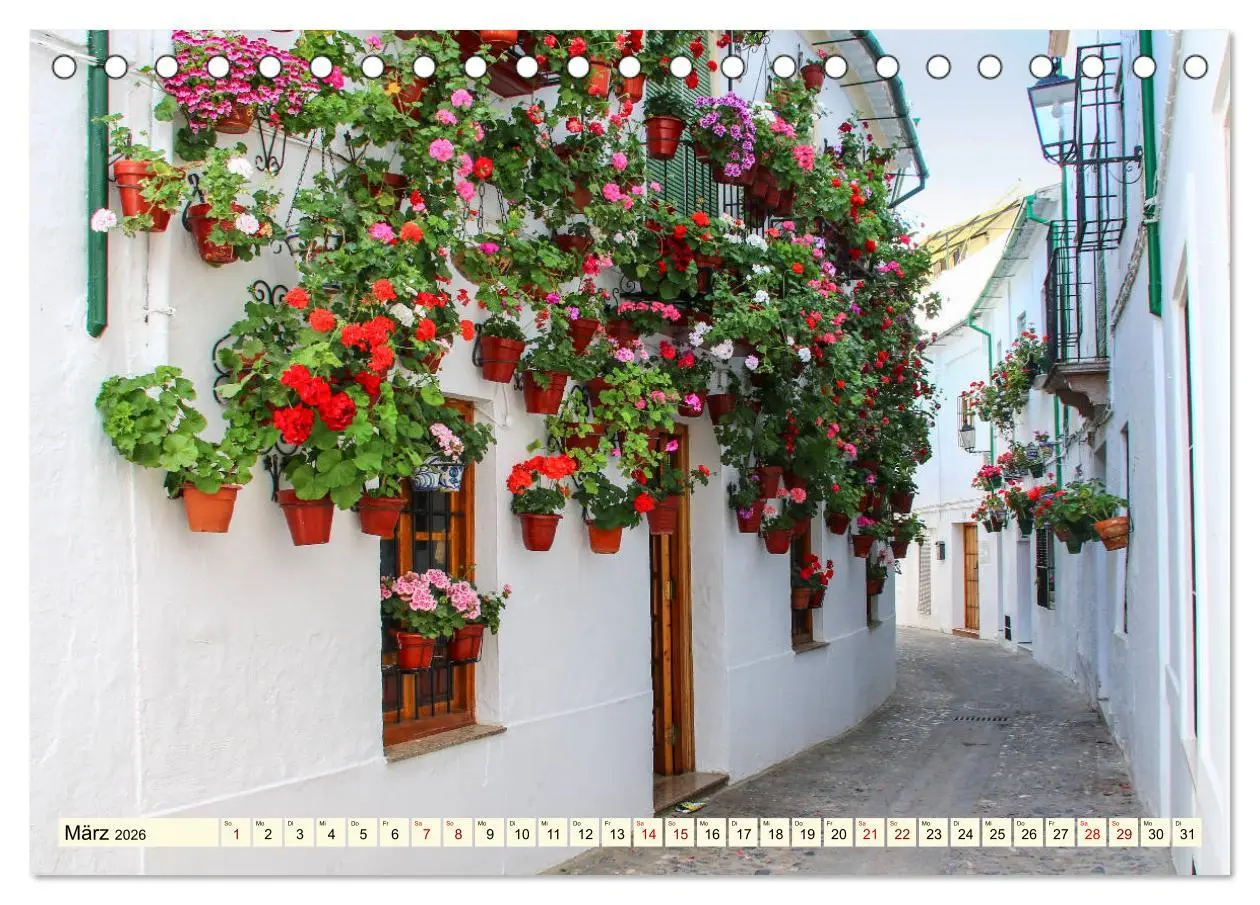 Bild: 9783457857823 | Idyllisches Andalusien (Tischkalender 2026 DIN A5 quer), CALVENDO...
