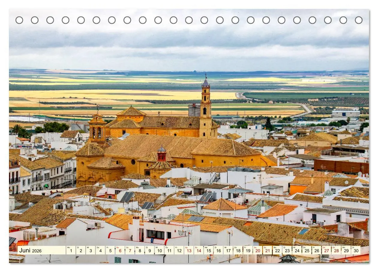 Bild: 9783457857823 | Idyllisches Andalusien (Tischkalender 2026 DIN A5 quer), CALVENDO...