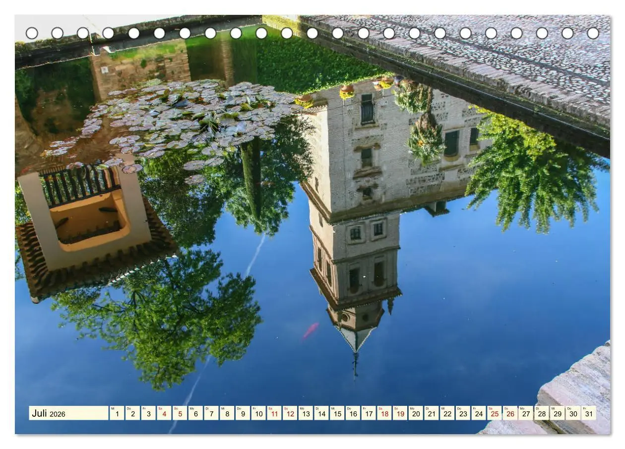 Bild: 9783457857823 | Idyllisches Andalusien (Tischkalender 2026 DIN A5 quer), CALVENDO...