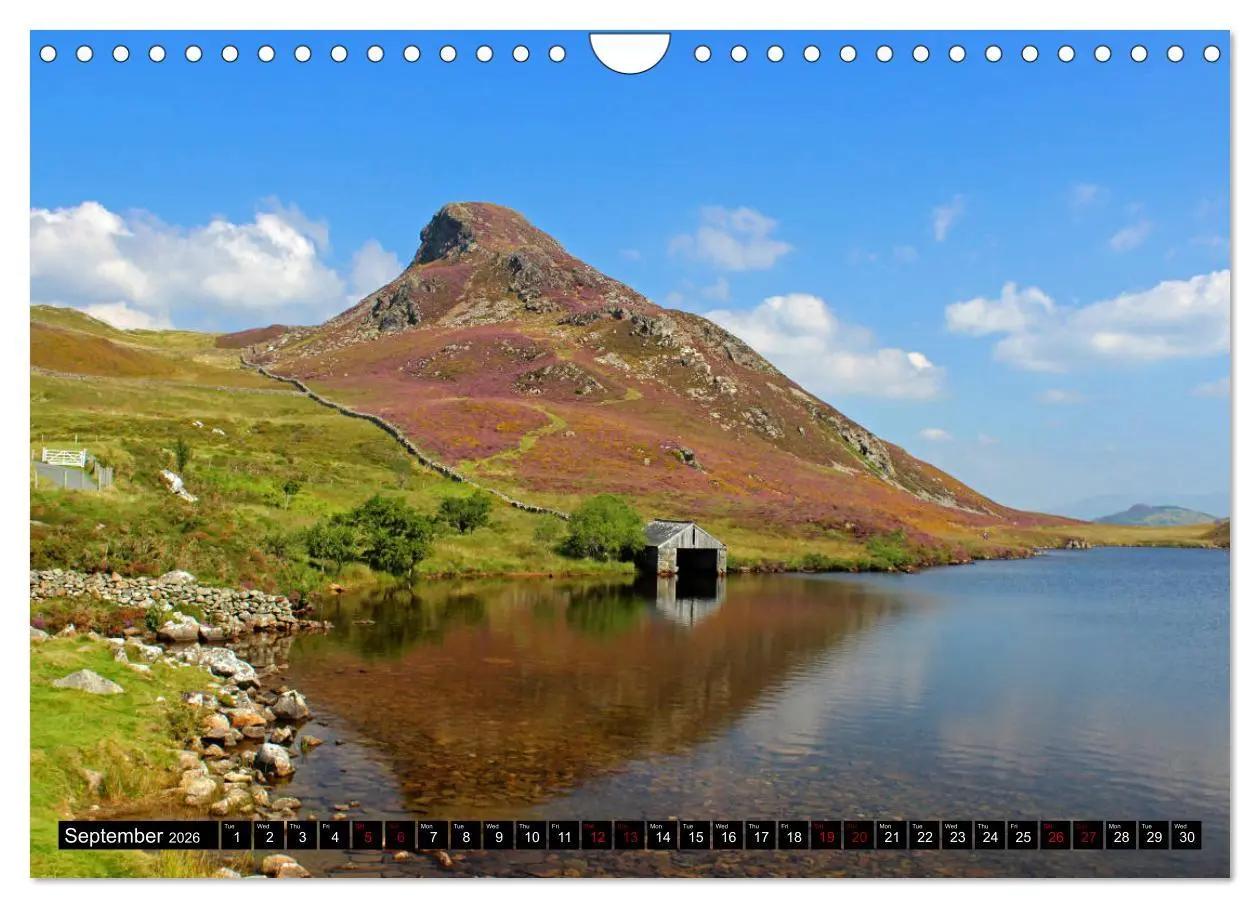 Bild: 9783516567823 | Welsh Landscapes (Wall Calendar 2026 DIN A4 landscape), CALVENDO 12...