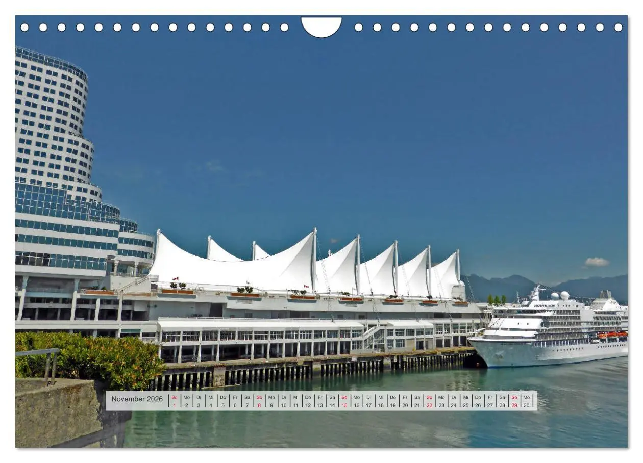 Bild: 9783457777923 | Vancouver Kanada 2026 (Wandkalender 2026 DIN A4 quer), CALVENDO...