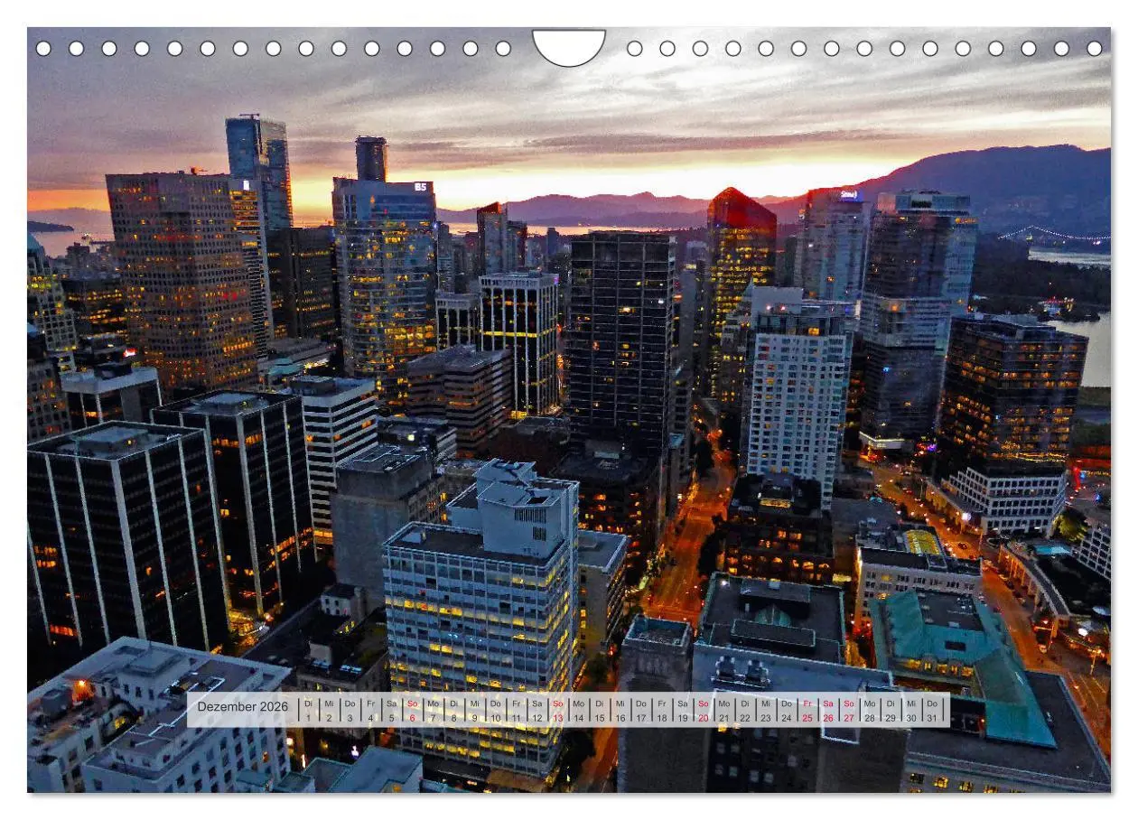 Bild: 9783457777923 | Vancouver Kanada 2026 (Wandkalender 2026 DIN A4 quer), CALVENDO...