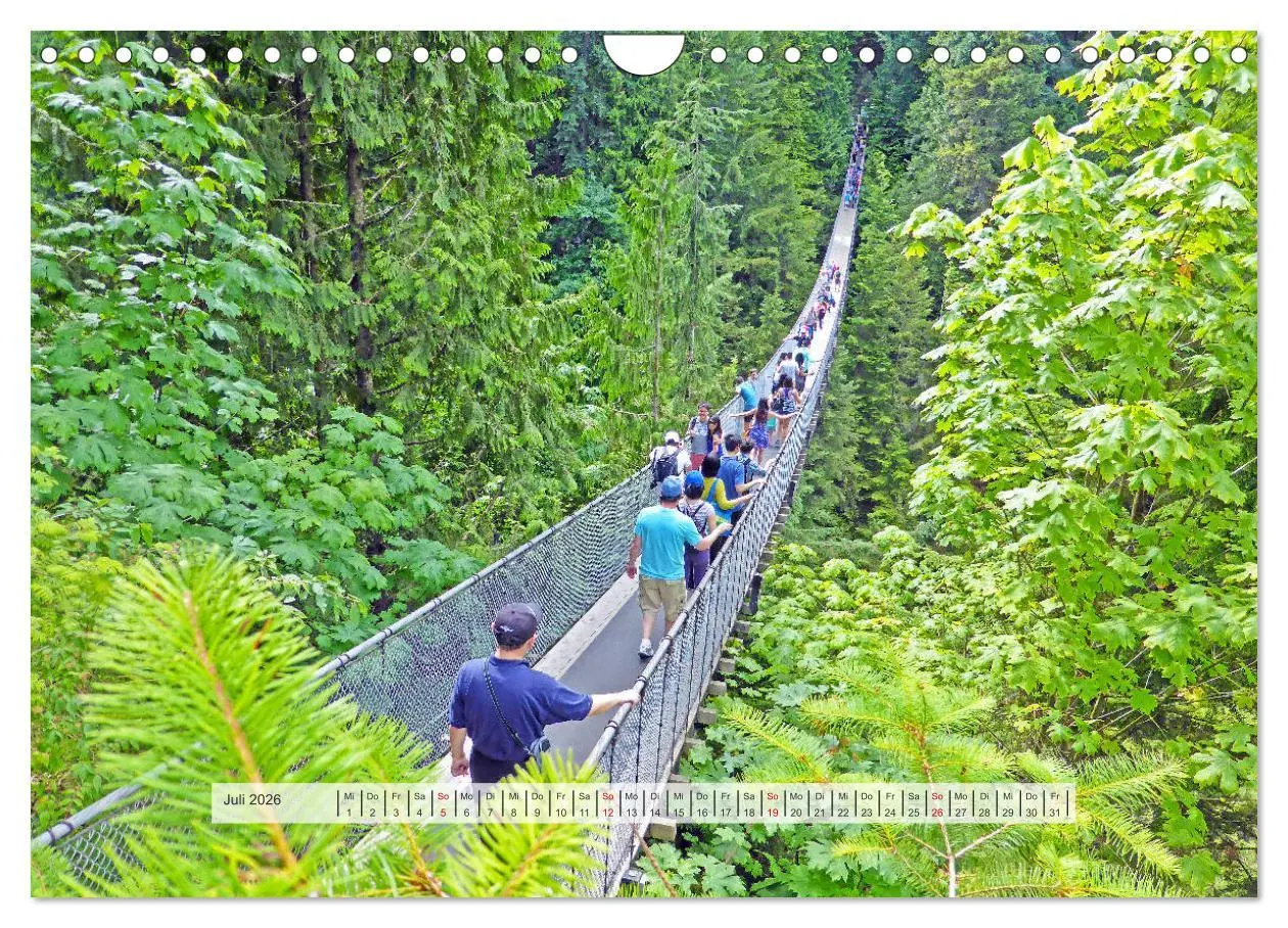Bild: 9783457777923 | Vancouver Kanada 2026 (Wandkalender 2026 DIN A4 quer), CALVENDO...
