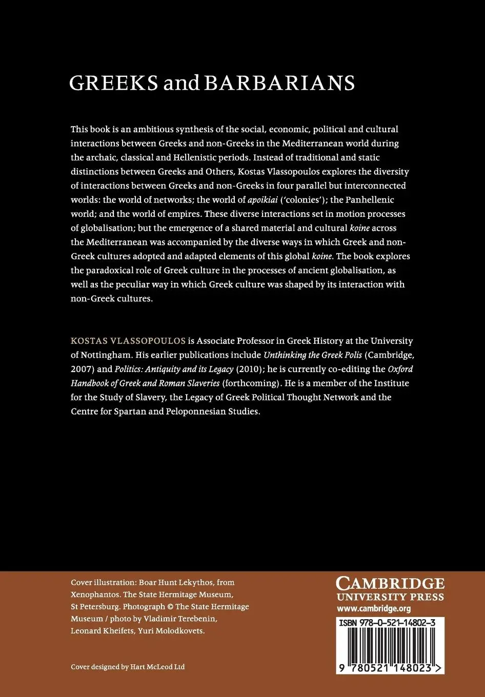 Rückseite: 9780521148023 | Greeks and Barbarians | Kostas Vlassopoulos | Taschenbuch | Englisch