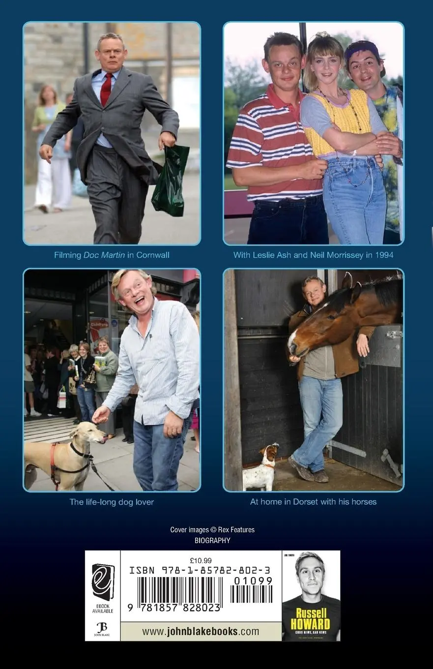 Rückseite: 9781857828023 | Martin Clunes - The Biography | Stafford Hildred | Taschenbuch | 2013