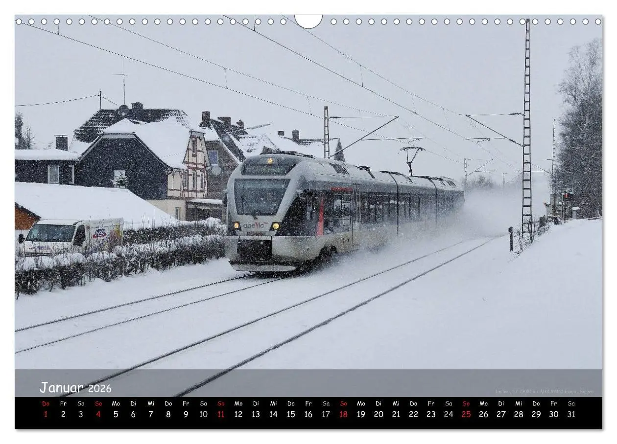 Bild: 9783516068023 | Eisenbahn im Kreis Siegen-Wittgenstein (Wandkalender 2026 DIN A3...