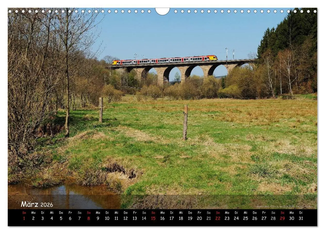 Bild: 9783516068023 | Eisenbahn im Kreis Siegen-Wittgenstein (Wandkalender 2026 DIN A3...