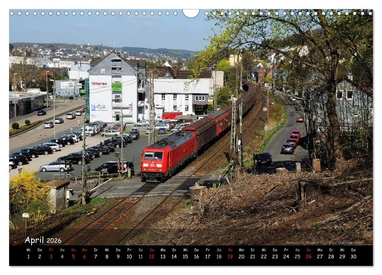 Bild: 9783516068023 | Eisenbahn im Kreis Siegen-Wittgenstein (Wandkalender 2026 DIN A3...