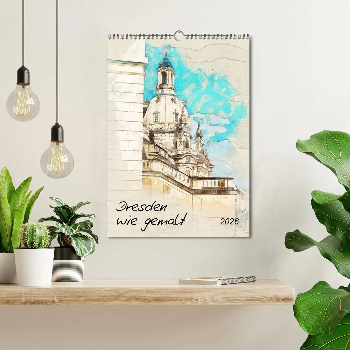 Bild: 9783516378023 | Dresden wie gemalt (Wandkalender 2026 DIN A3 hoch), CALVENDO...