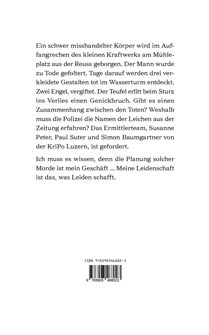 Rückseite: 9783903468023 | Tod im Wasserturm | Hanspeter Bucher | Taschenbuch | 262 S. | Deutsch