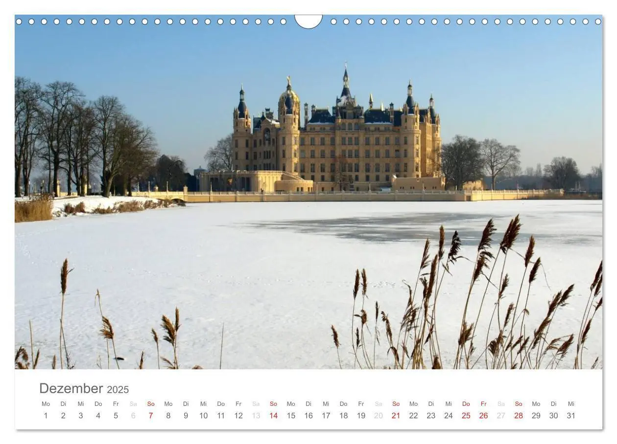 Bild: 9783435708123 | Schwerin - Impressionen (Wandkalender 2025 DIN A3 quer), CALVENDO...