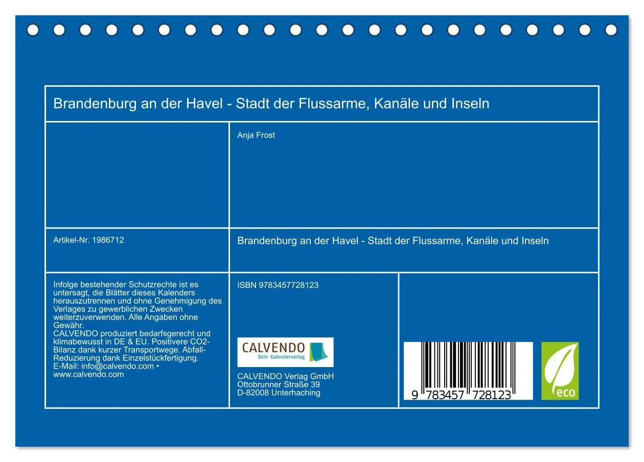 Bild: 9783457728123 | Brandenburg an der Havel - Stadt der Flussarme, Kanäle und Inseln...