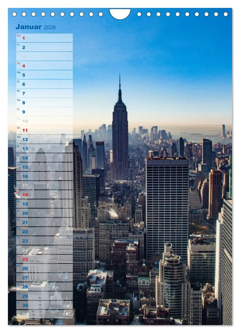 Bild: 9783516438123 | New York - Blickwinkel (Wandkalender 2026 DIN A4 hoch), CALVENDO...