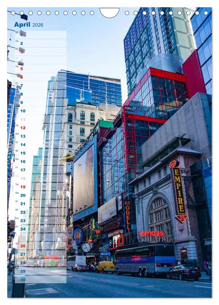 Bild: 9783516438123 | New York - Blickwinkel (Wandkalender 2026 DIN A4 hoch), CALVENDO...
