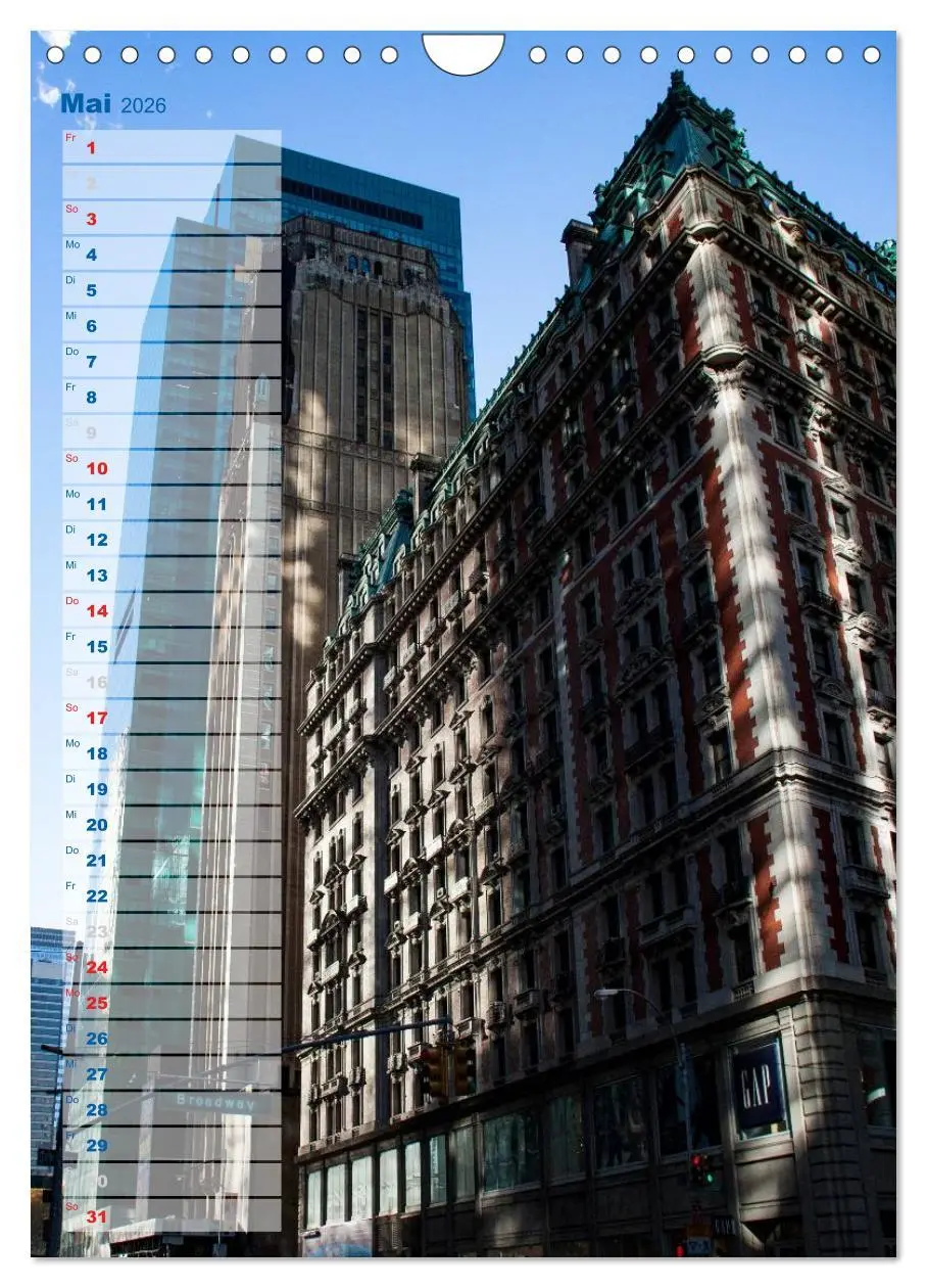 Bild: 9783516438123 | New York - Blickwinkel (Wandkalender 2026 DIN A4 hoch), CALVENDO...