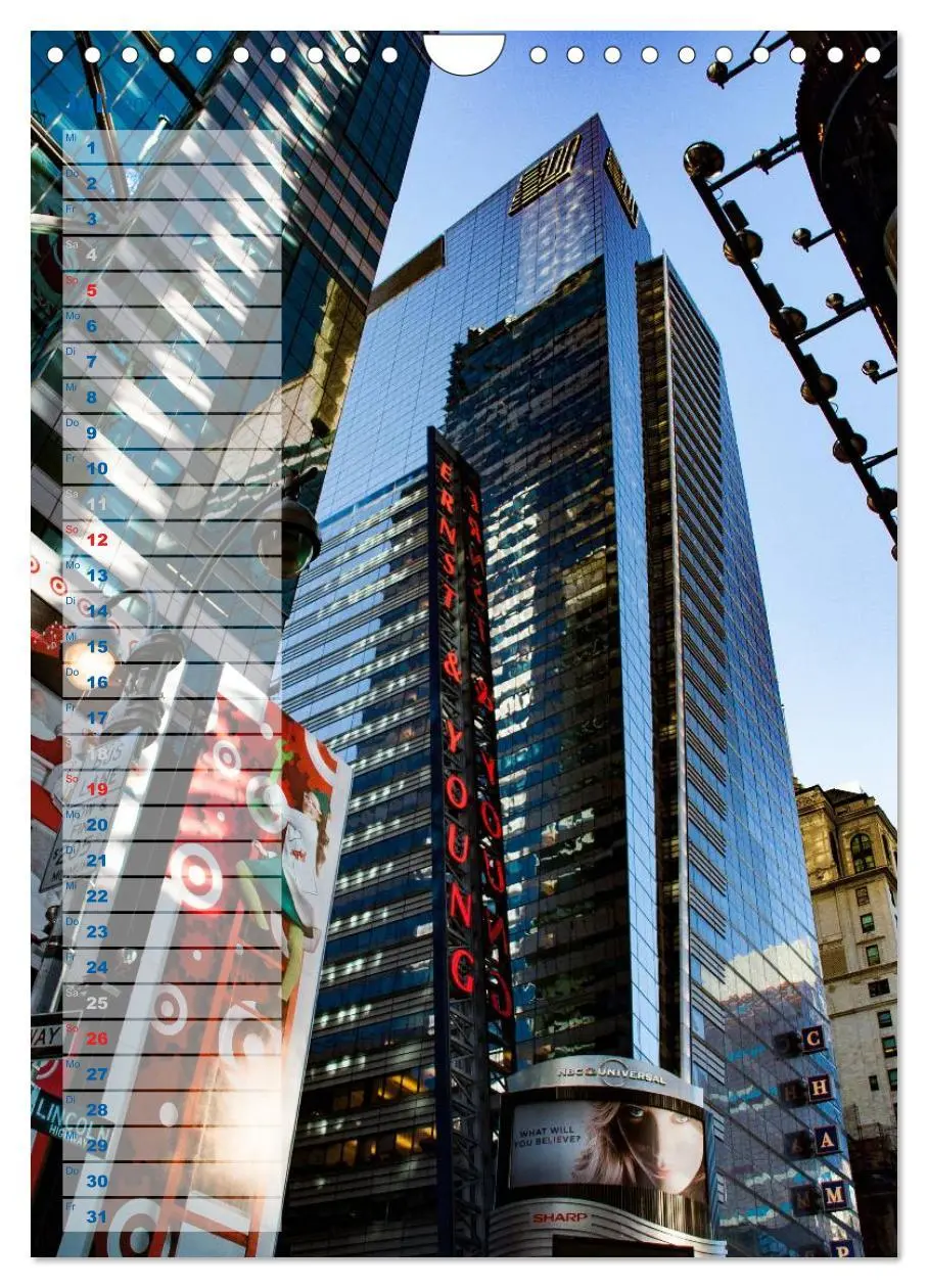 Bild: 9783516438123 | New York - Blickwinkel (Wandkalender 2026 DIN A4 hoch), CALVENDO...