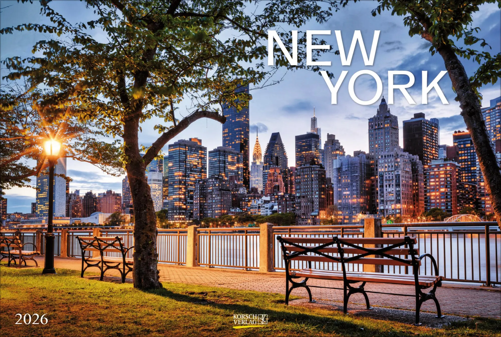 Cover: 9783731888123 | New York 2026 | Korsch Verlag | Kalender | Spiralbindung | 14 S.