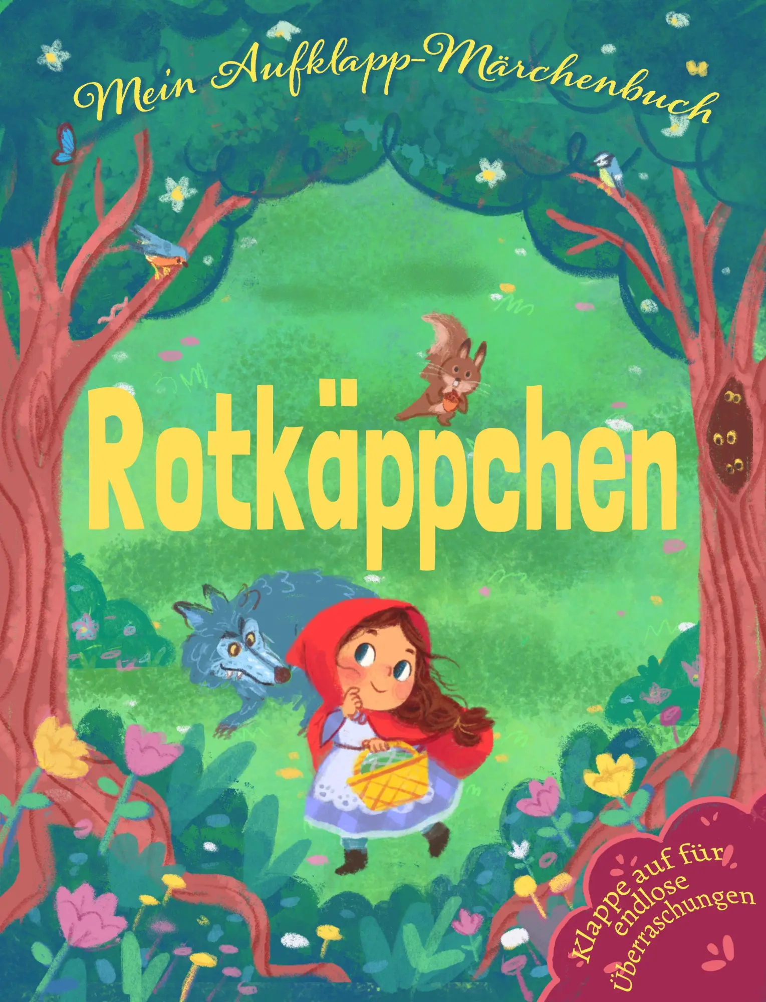 Mein Aufklapp-Märchenbuch Rotkäppchen - Neuware