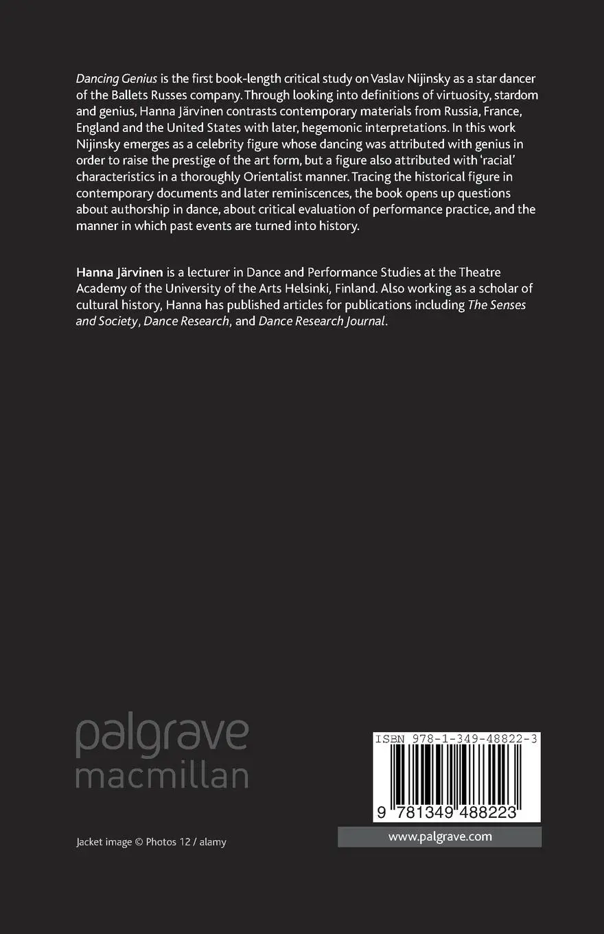 Rückseite: 9781349488223 | Dancing Genius | The Stardom of Vaslav Nijinsky | Hanna Järvinen | vii