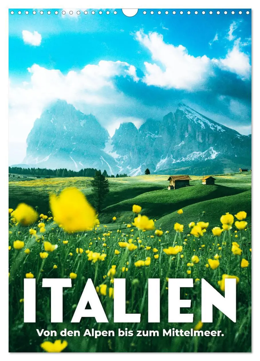 Cover: 9783516358223 | Italien - Von den Alpen bis zum Mittelmeer. (Wandkalender 2026 DIN...