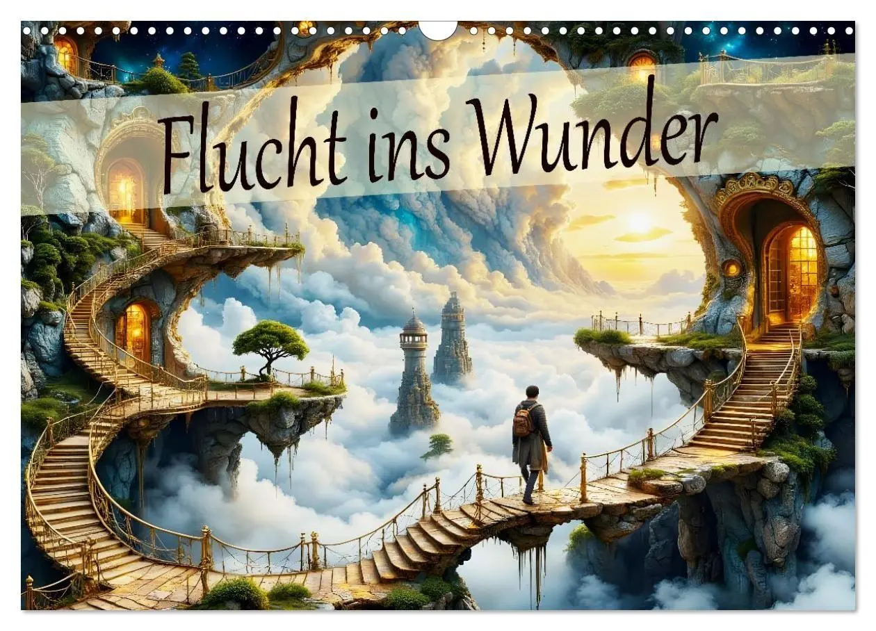 Cover: 9783516668223 | Flucht ins Wunder (Wandkalender 2026 DIN A3 quer), CALVENDO...
