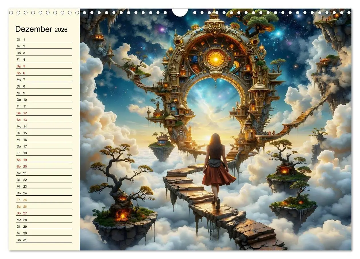 Bild: 9783516668223 | Flucht ins Wunder (Wandkalender 2026 DIN A3 quer), CALVENDO...