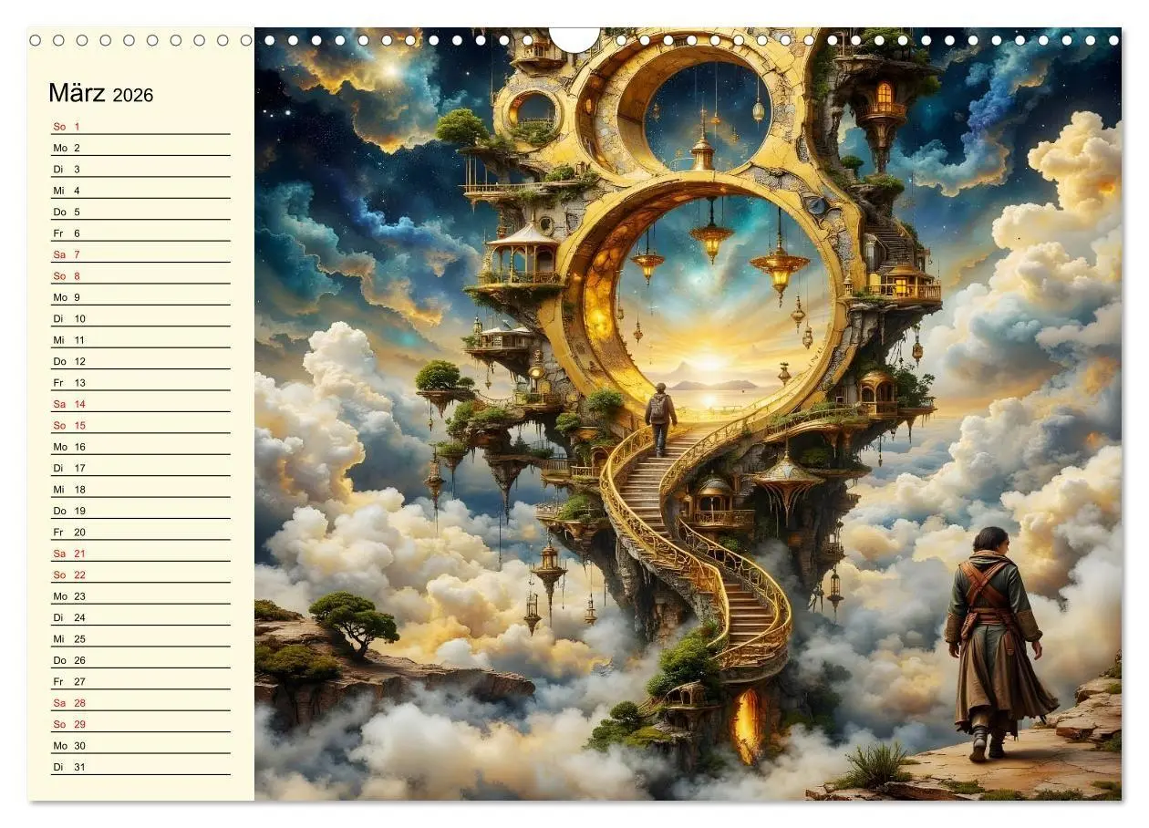 Bild: 9783516668223 | Flucht ins Wunder (Wandkalender 2026 DIN A3 quer), CALVENDO...