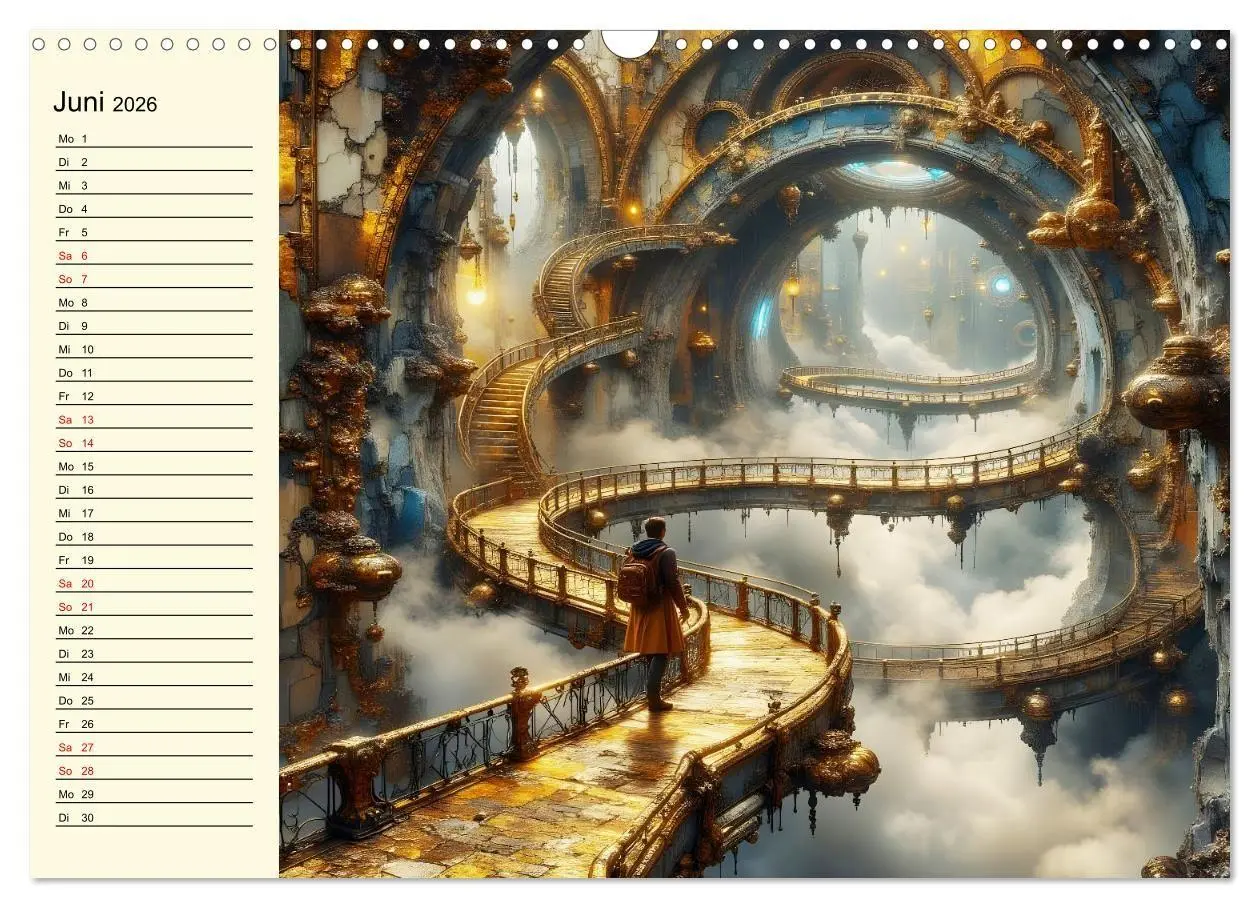 Bild: 9783516668223 | Flucht ins Wunder (Wandkalender 2026 DIN A3 quer), CALVENDO...