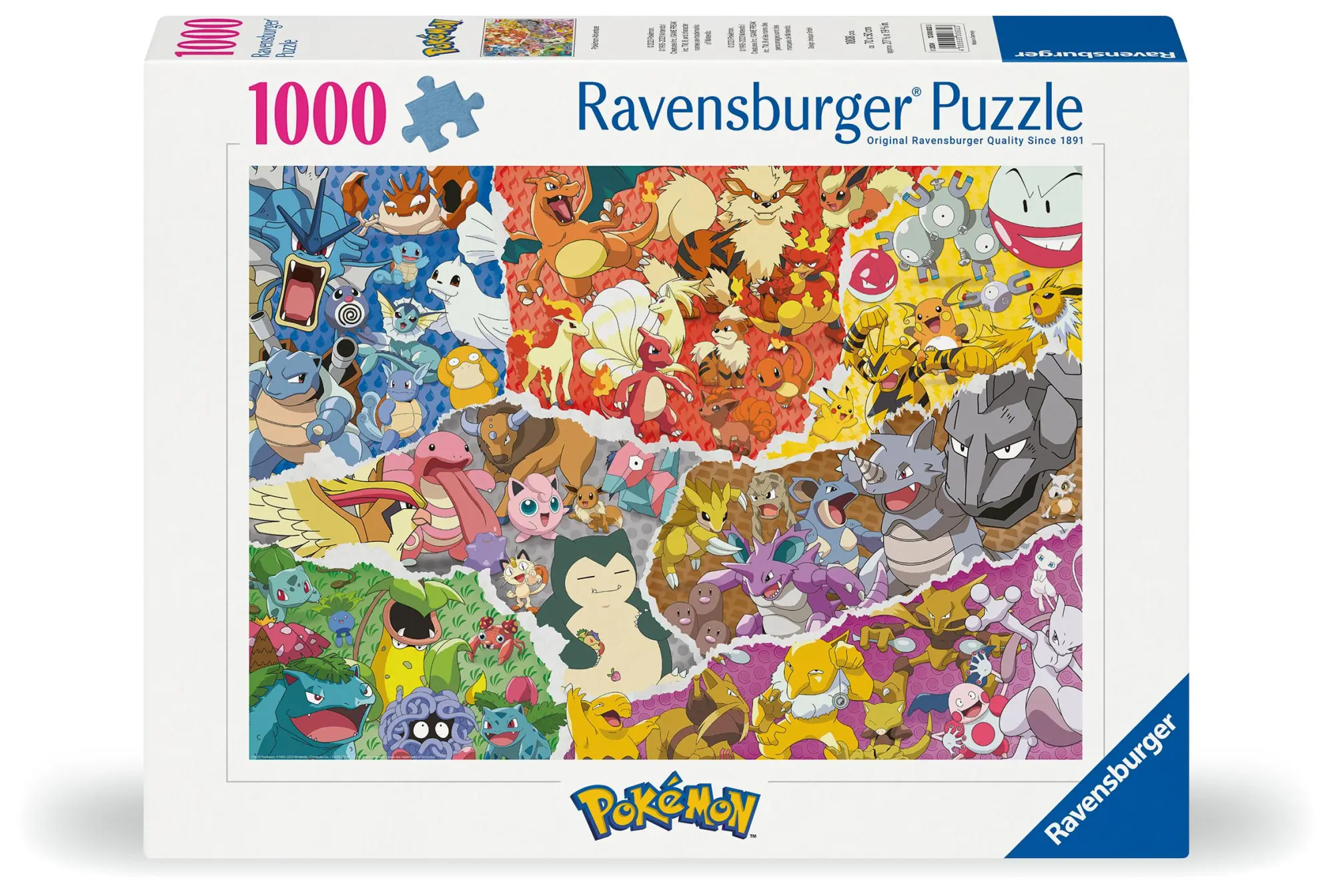 Cover: 4005555008323 | Erwachsenenpuzzle 1000 Teile - Pokémon Adventure | Spiel | 12000832
