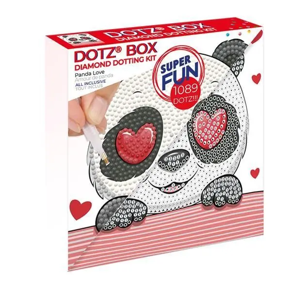 Cover: 4895225928323 | Diamond Dotz Panda Liebe | 2592832 | Deutsch | 2024 | DIAMOND DOTZ