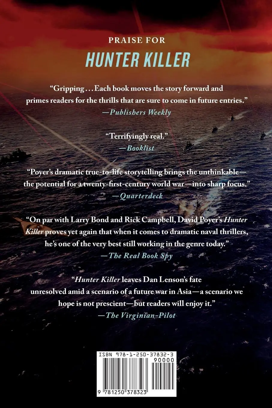 Rückseite: 9781250378323 | Deep War | David Poyer | Taschenbuch | Englisch | 2018 | Griffin