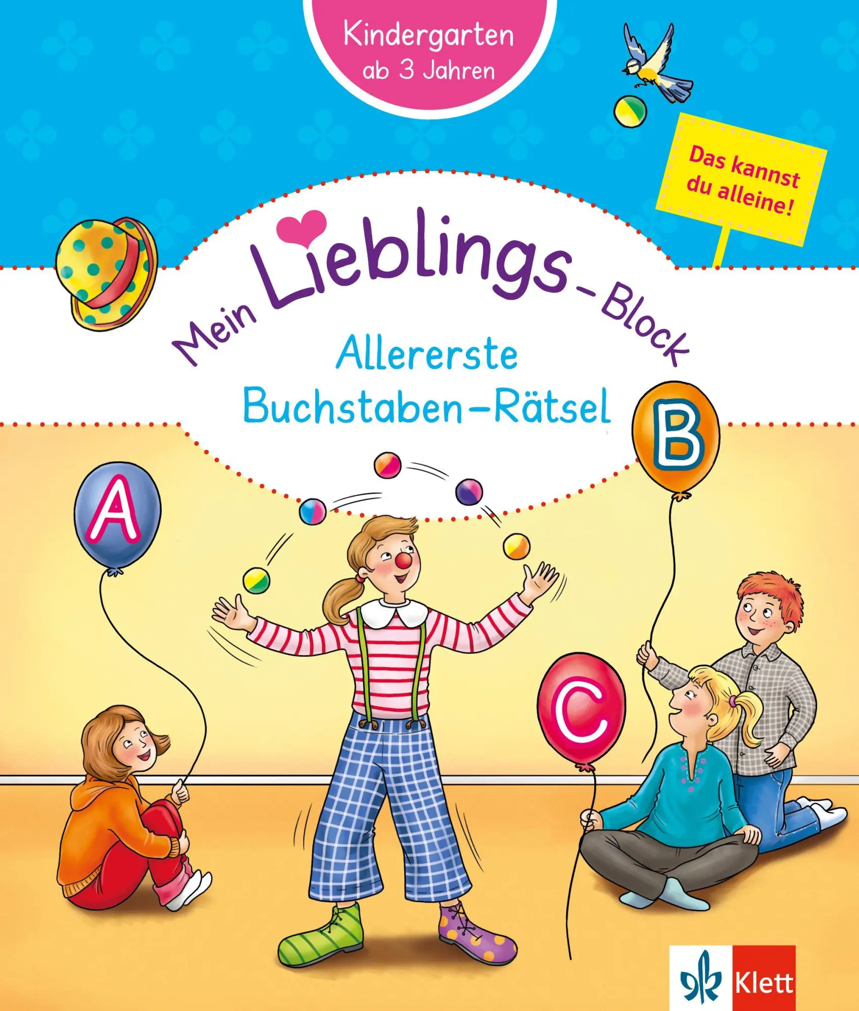 Cover: 9783129498323 | Klett Mein Lieblings-Block: Allererste Buchstaben-Rätsel | Taschenbuch