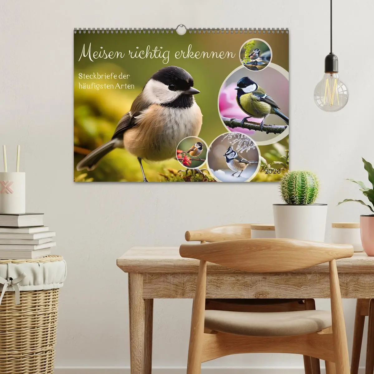 Bild: 9783457258323 | Meisen richtig erkennen (Wandkalender 2026 DIN A3 quer), CALVENDO...
