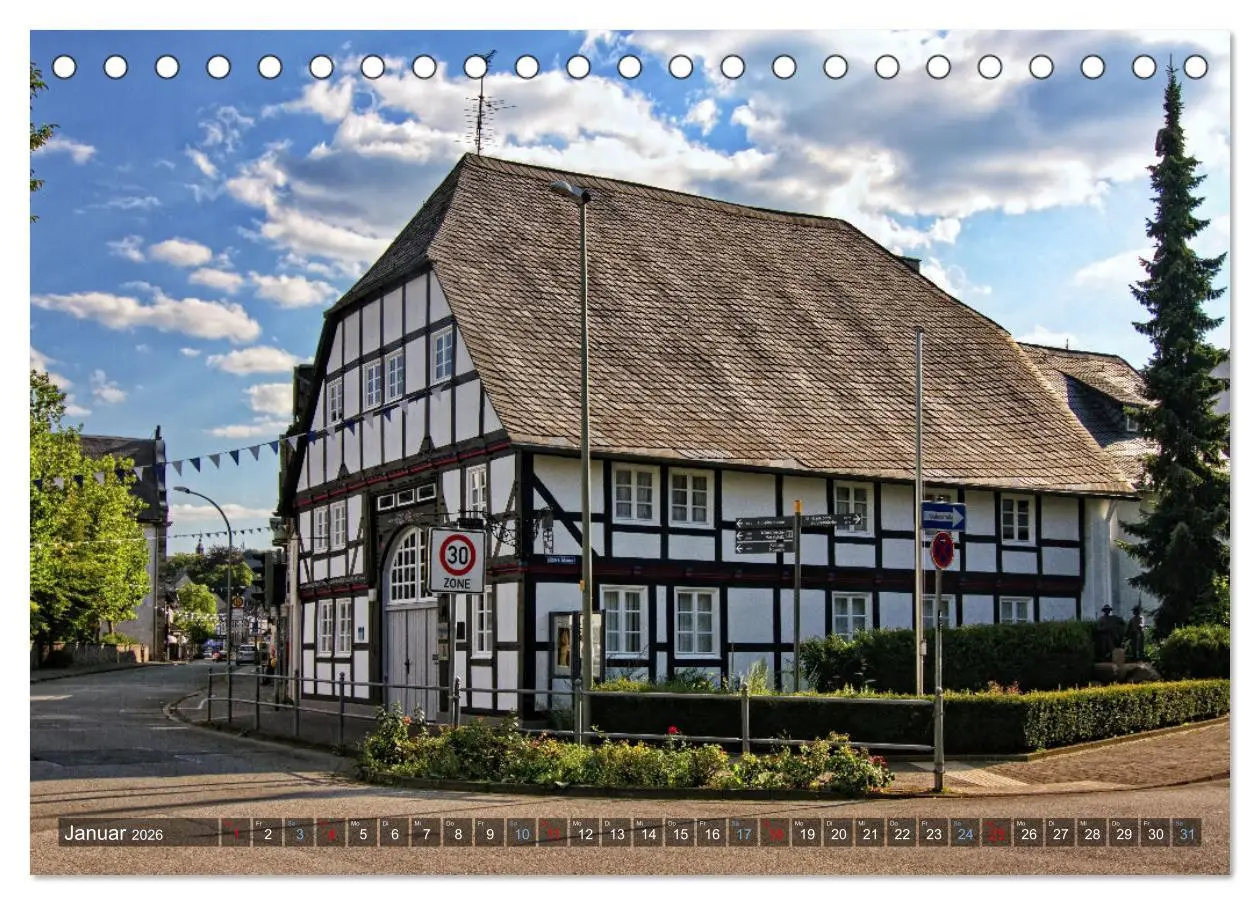 Bild: 9783457568323 | Stadtansichten Brilon (Tischkalender 2026 DIN A5 quer), CALVENDO...