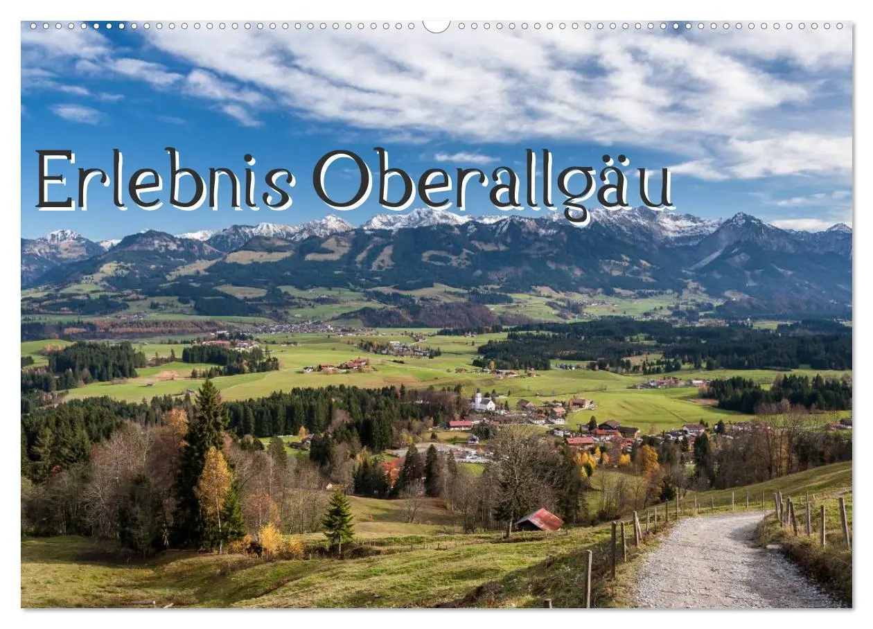 Cover: 9783516038323 | Erlebnis Oberallgäu (Wandkalender 2026 DIN A2 quer), CALVENDO...