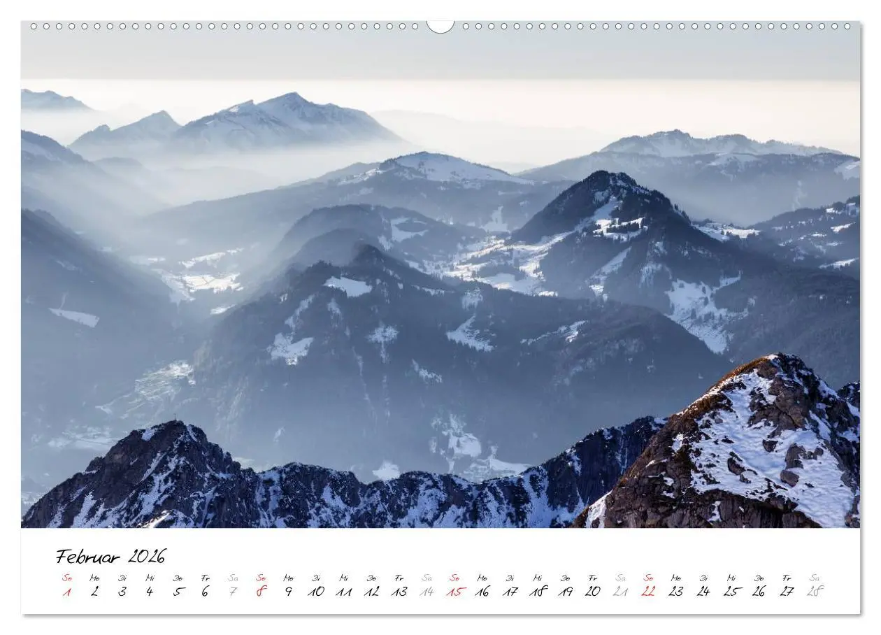 Bild: 9783516038323 | Erlebnis Oberallgäu (Wandkalender 2026 DIN A2 quer), CALVENDO...