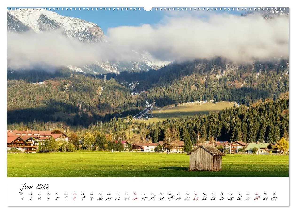 Bild: 9783516038323 | Erlebnis Oberallgäu (Wandkalender 2026 DIN A2 quer), CALVENDO...