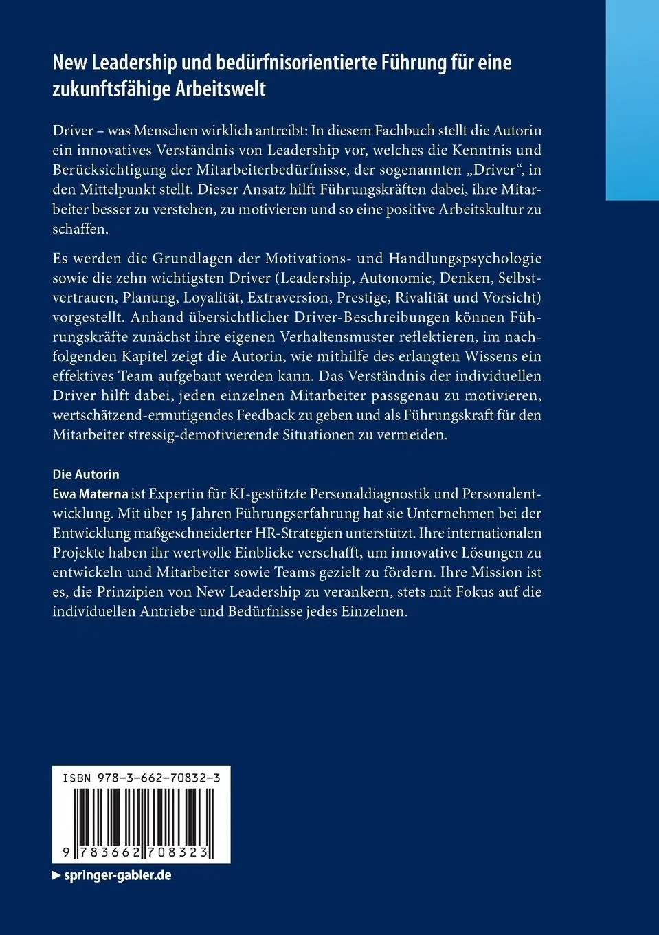 Rückseite: 9783662708323 | New Leadership und bedürfnisorientierte Führung für eine...