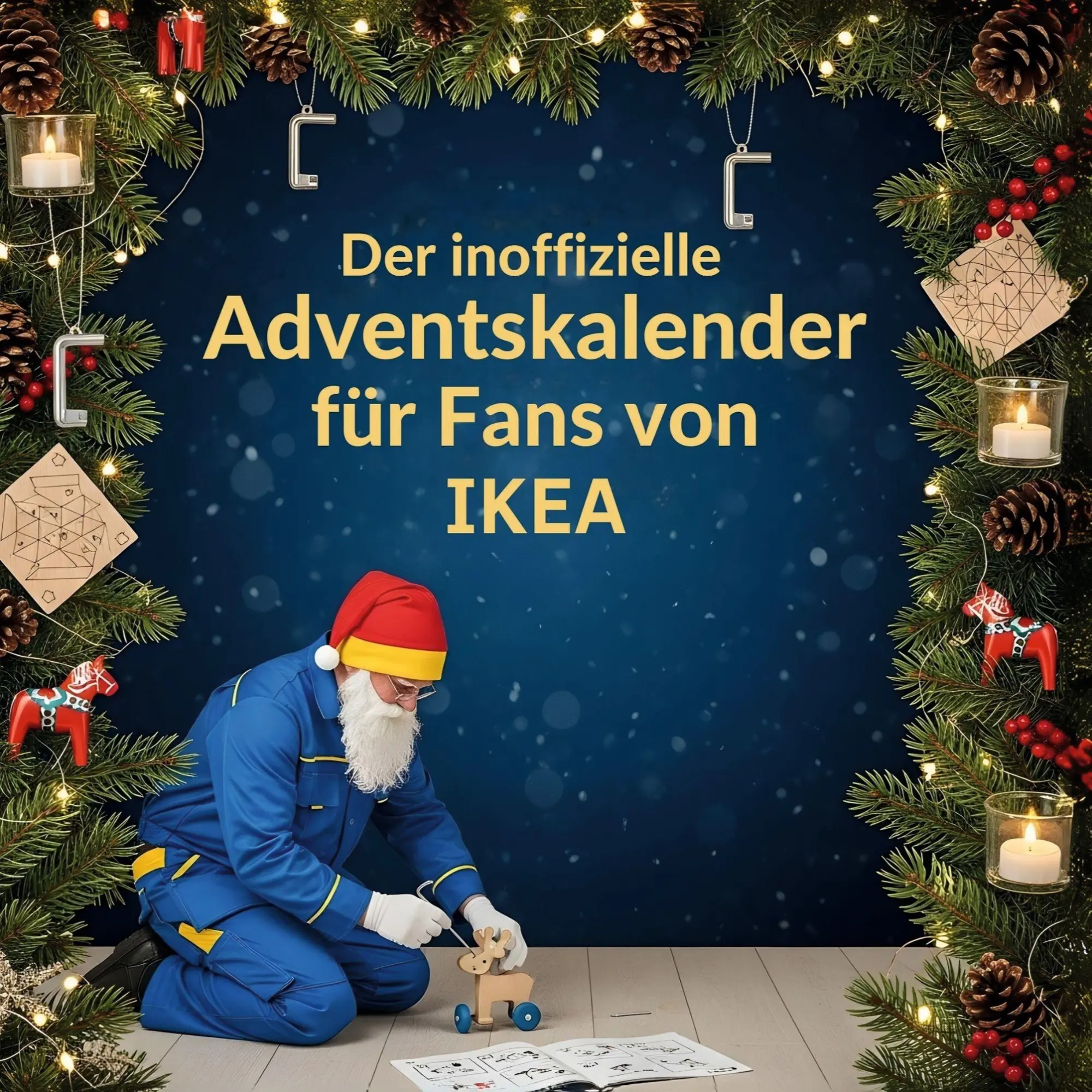 Cover: 9783695308323 | Der inoffizielle Adventskalender für Fans von IKEA | Paul Neumann
