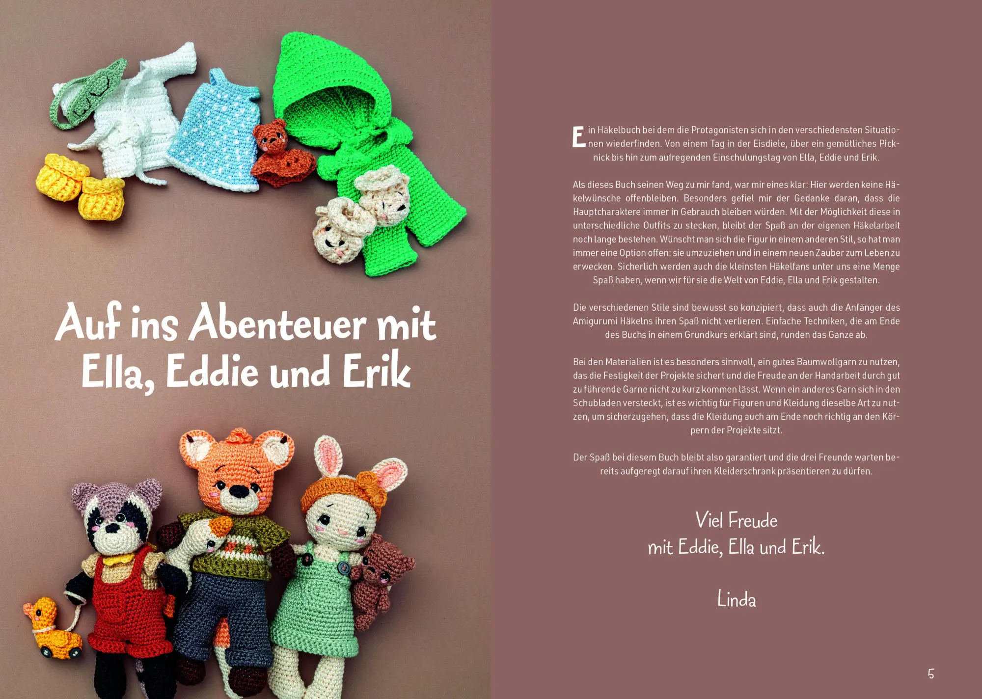 Bild: 9783841068323 | Ella, Eddie &amp; Erik: drei Häkelfreunde - ein Kleiderschrank | Urbanneck