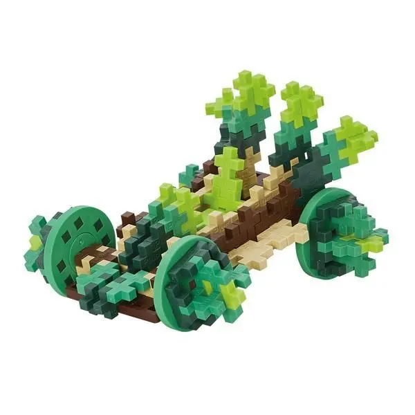 Bild: 5710409108423 | Plus-Plus 200 Kreativ Bausteine GO! Auto Erde | 9604290 | PLUS PLUS