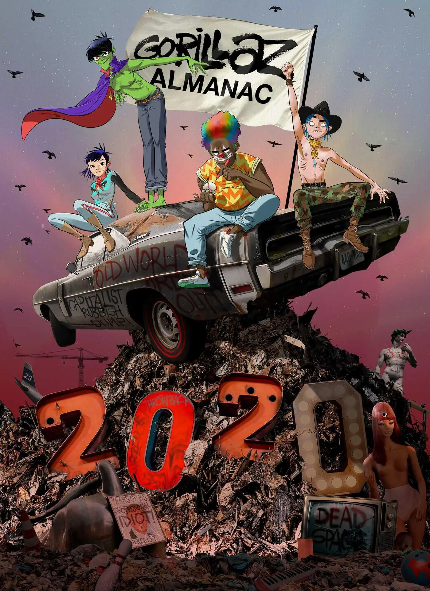 Cover: 9781940878423 | Gorillaz Almanac | Gorillaz | Buch | Gebunden | Englisch | 2020