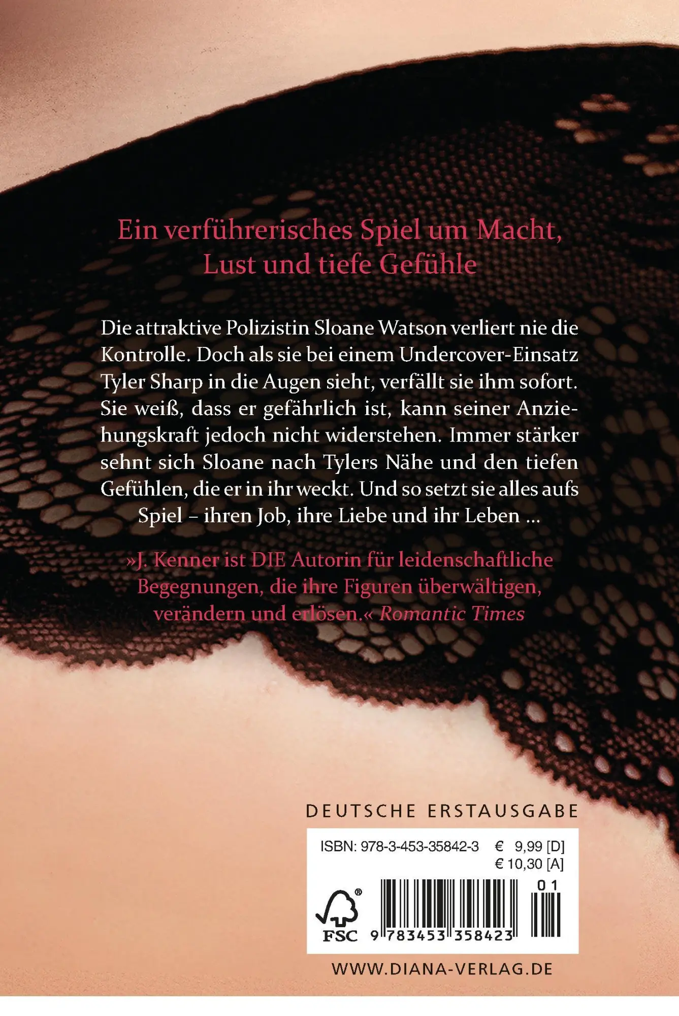 Rückseite: 9783453358423 | Wanted 02 Lass dich fesseln | J. Kenner | Taschenbuch | 368 S. | 2015