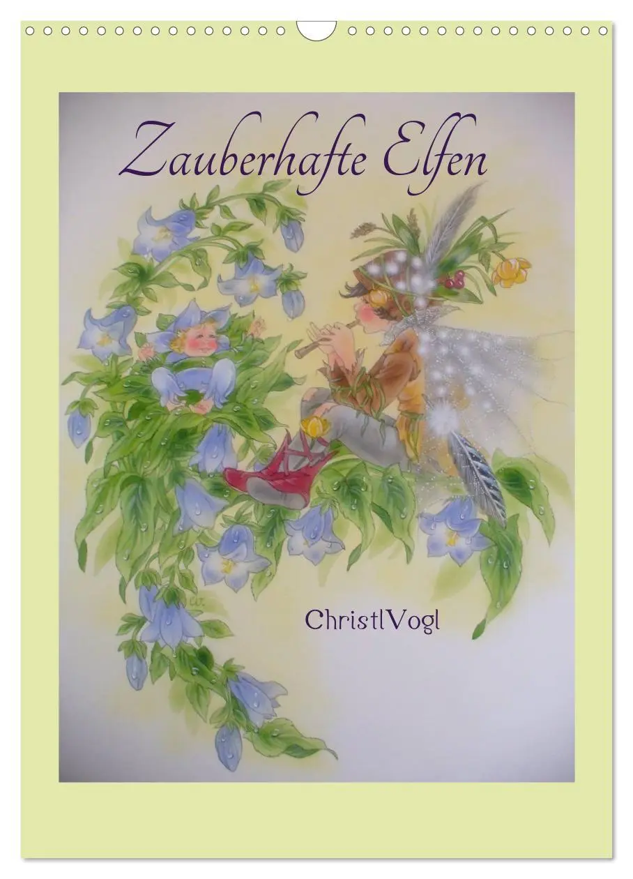 Cover: 9783457008423 | Zauberhafte Elfen (Wandkalender 2025 DIN A3 hoch), CALVENDO...